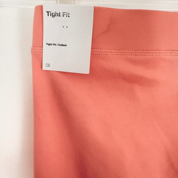 NIKE JORDAN Women's 7/8 Logo Tight Fit Leggings S Coral Active Gym Basketball A4 - Picture 4 of 6
